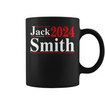 Jack Smith For President Jack Smith 2024 Karma Retro Us Flag Coffee Mug - Thegiftio UK