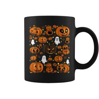 Jackolantern Ghost Fall Evil Pumpkin Halloween Halloween Coffee Mug | Mazezy