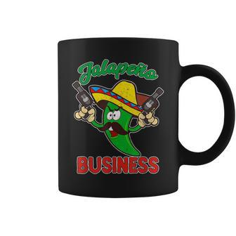 Jalapeno Business Cinco De Mayo Drinko Coffee Mug | Mazezy DE