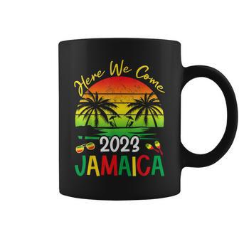 Here We Come Jamaica 2023 Family Vacation Matching Trip Sets Coffee Mug - Monsterry AU