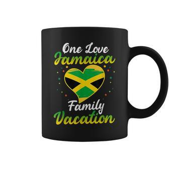 Jamaica Family Vacation Matching Squad Jamaican Flag Coffee Mug - Seseable