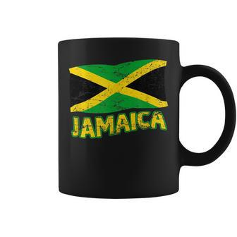 Jamaica Flag Jamaica Flag Jamaican Men Women Coffee Mug - Seseable