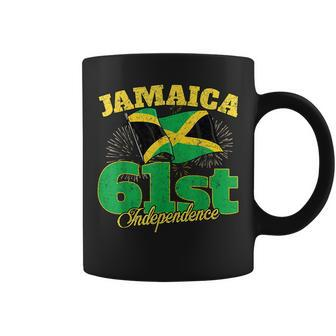 Jamaica Independence Day 61St 1962 Jamaican Flag Women Men Coffee Mug - Thegiftio UK