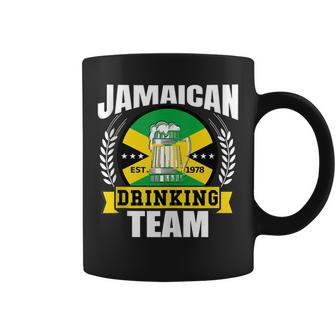 Jamaican Drinking Team Funny Jamaica Flag Beer Party Gift Gift For Women Coffee Mug - Thegiftio UK
