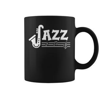 Jazz Music Cute Saxophone Player Outfit Jazz Musician Coffee Mug | Mazezy
