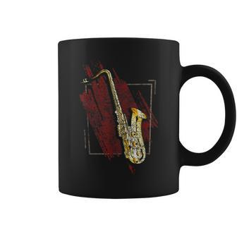 Jazz Music Lovers Saxophone Musicians Players Coffee Mug | Mazezy