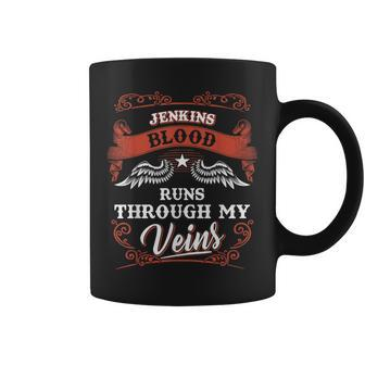 Jenkins Blood Runs Through My Veins Youth Kid 1Kl2 Coffee Mug - Seseable