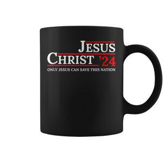 Jesus Christ 24 Only Jesus Can Save This Nation Coffee Mug | Mazezy