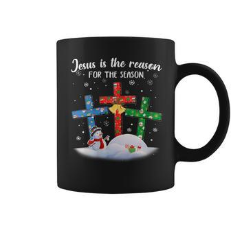 Jesus Is The Reason For The Season Christian Christmas Xmas Coffee Mug | Mazezy
