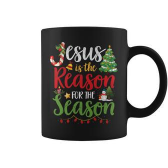 Jesus Is The Reason For The Season Christmas Christian Coffee Mug | Mazezy