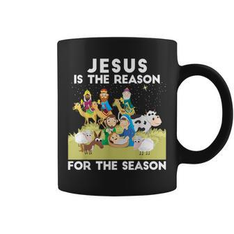 Jesus Is The Reason For The Season Faith In God Christmas Coffee Mug | Mazezy