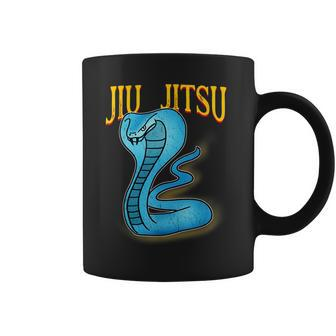 Jiu Jitsu Bjj Fierce Snake Coffee Mug | Mazezy CA
