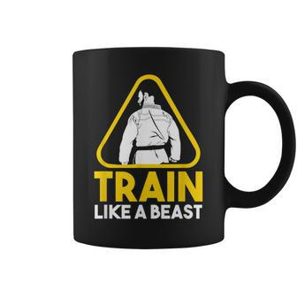 Jiu Jitsu Brazil Train Like A Beast Bjj Jujitsu Grappling Coffee Mug | Mazezy
