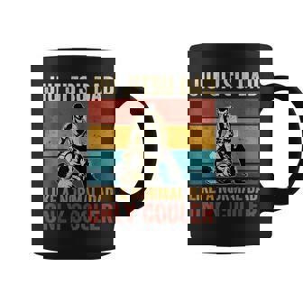 Jiu Jitsu Dad Like A Normal Dad Only Cooler Fathers Day Coffee Mug - Thegiftio UK