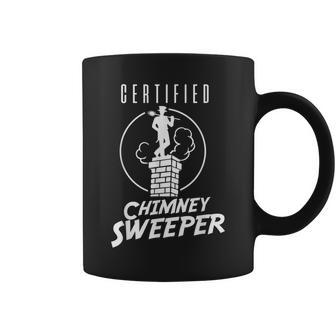 Job Certified Chimney Sweeper Lucky Charm Gift Idea Coffee Mug | Mazezy