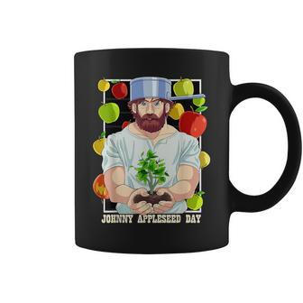 Johnny Appleseed Day Apple Tree Seed Farmer Orchard Coffee Mug | Mazezy CA