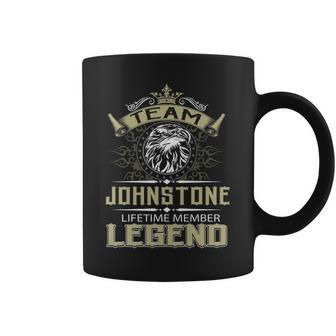 Johnstone Name Gift Team Johnstone Lifetime Member Legend Coffee Mug - Seseable