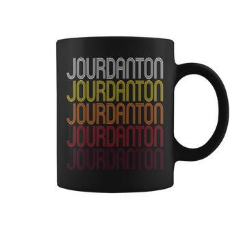 Jourdanton Tx Vintage Style Texas Coffee Mug | Mazezy