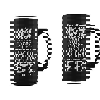 Jukskei Makes Everything Better Jukskei Sports Coffee Mug | Mazezy