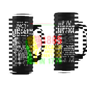 July 4Th Junenth African American Black History 1865 June Coffee Mug - Seseable