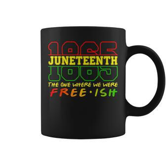 Junenth 1865 Black Pride Celebrating Black Freedom Gifts Coffee Mug | Mazezy AU