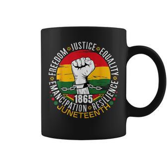 Junenth African American Black History 1865 1865 Funny Gifts Coffee Mug | Mazezy