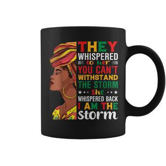 Junenth African American Women They Whispered To Her Coffee Mug | Mazezy