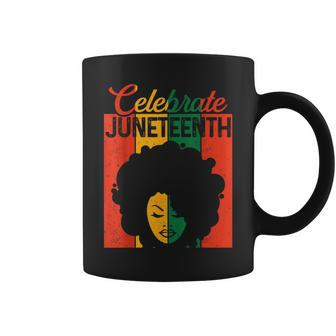 Junenth Afro Black Women 1865 Independence Day Coffee Mug - Thegiftio UK