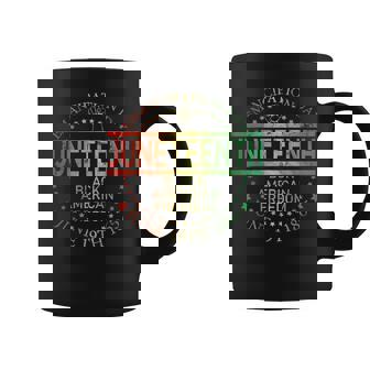 Junenth Black African Junenth & Black History Coffee Mug | Mazezy