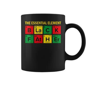 Junenth Black Fathers Day The Essential Element Black Dad Coffee Mug - Seseable