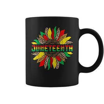 Junenth Black Fist Flower Junenth Celebrate 1865 Coffee Mug | Mazezy