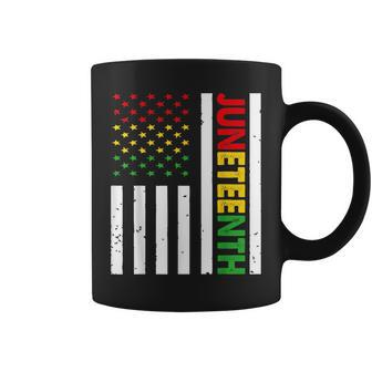 Junenth Black History African American Flag July 4Th 1865 1865 Funny Gifts Coffee Mug | Mazezy