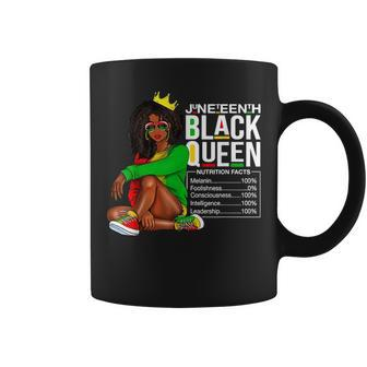 Junenth Black Queen Nutritional Facts 4Th Of July Coffee Mug - Seseable