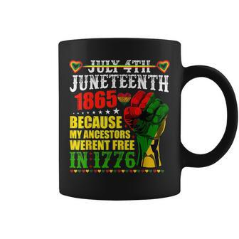 Junenth Breaking Every Chain Since 1865 African American Coffee Mug - Seseable