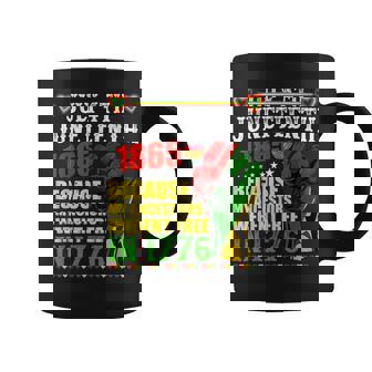 Junenth Breaking Every Chain Since 1865 African American Coffee Mug - Seseable