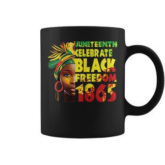 Junenth Celebrate Black Freedom 1865 History Month Coffee Mug - Seseable