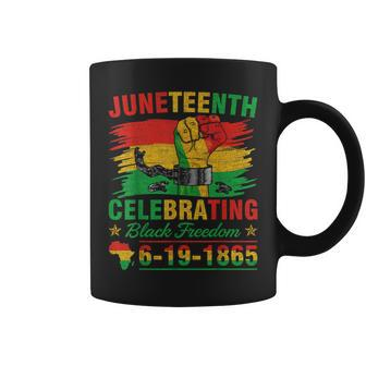 Junenth Celebrating Black Freedom 1865 Men Women Boy Kids Coffee Mug - Seseable