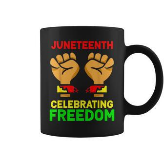 Junenth Celebrating Freedom 1865 Black Africa American Us Coffee Mug - Thegiftio UK