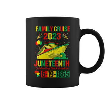 Junenth Family Cruise Celebrating Black Freedom Coffee Mug | Mazezy