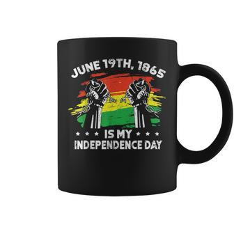 Junenth Fist June 19Th 1865 Is My Independence Day Coffee Mug | Mazezy