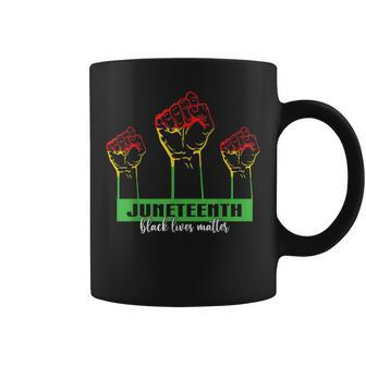 Junenth Fists Junenth Matters Coffee Mug | Mazezy