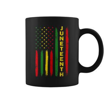 Junenth Flag Black Freedom 1865 Coffee Mug - Seseable