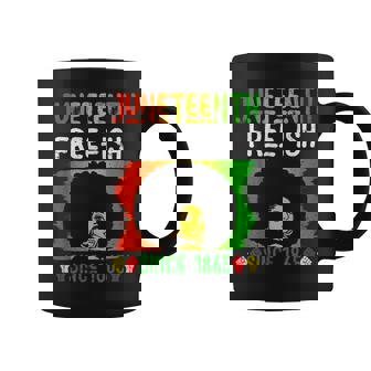 Junenth Free-Ish Since 1865 Black History Black Woman Coffee Mug - Seseable