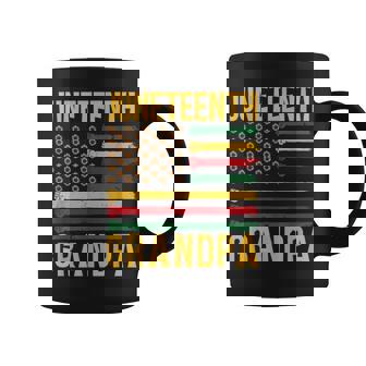 Junenth Grandpa African Black Family 1865 Granddad Coffee Mug | Mazezy