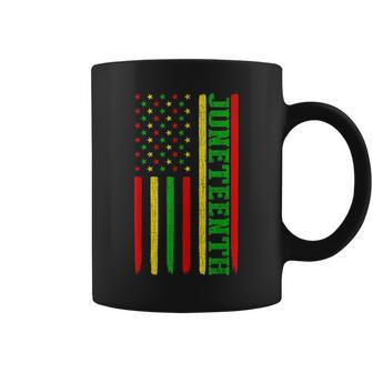 Junenth In A Flag For Black History Day June 19Th 1865 Coffee Mug - Thegiftio UK
