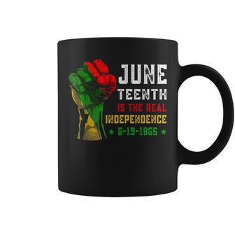 Junenth Is The Real Independence Day 1865 Freedom Pride Coffee Mug - Thegiftio UK