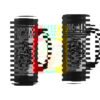 Junenth My Independence Day Afro Woman Women Girls Kids Coffee Mug | Mazezy