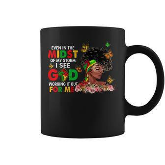 Junenth Outfit Women Flowers Butterfly Even In The Midst Coffee Mug | Mazezy