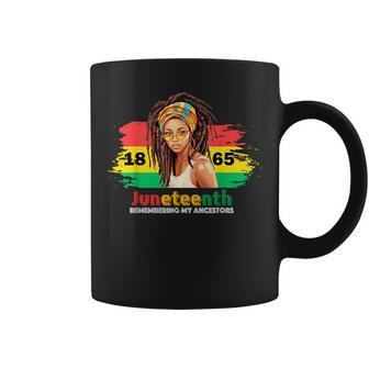 Junenth Proud Black African American Ladies Honor 1865 1865 Funny Gifts Coffee Mug | Mazezy CA