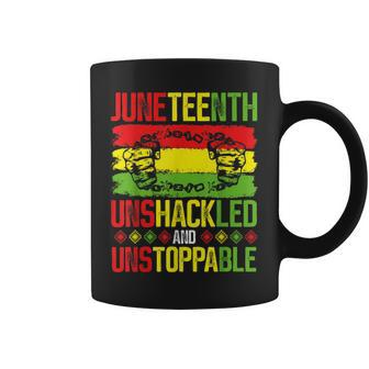 Junenth Unshackled And Unstoppable Junenth Coffee Mug - Seseable